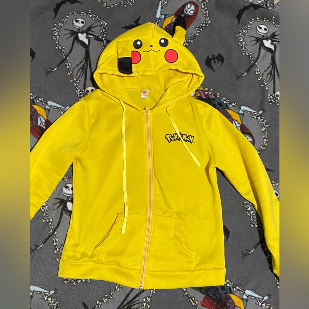 pikachu hoodie with ears